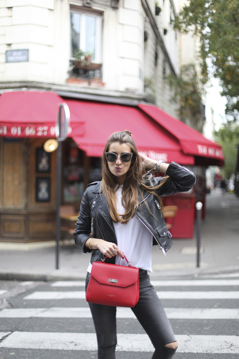 bartabac, blog, blogger, fashion, red, jeans, perfecto jacket, paris,1