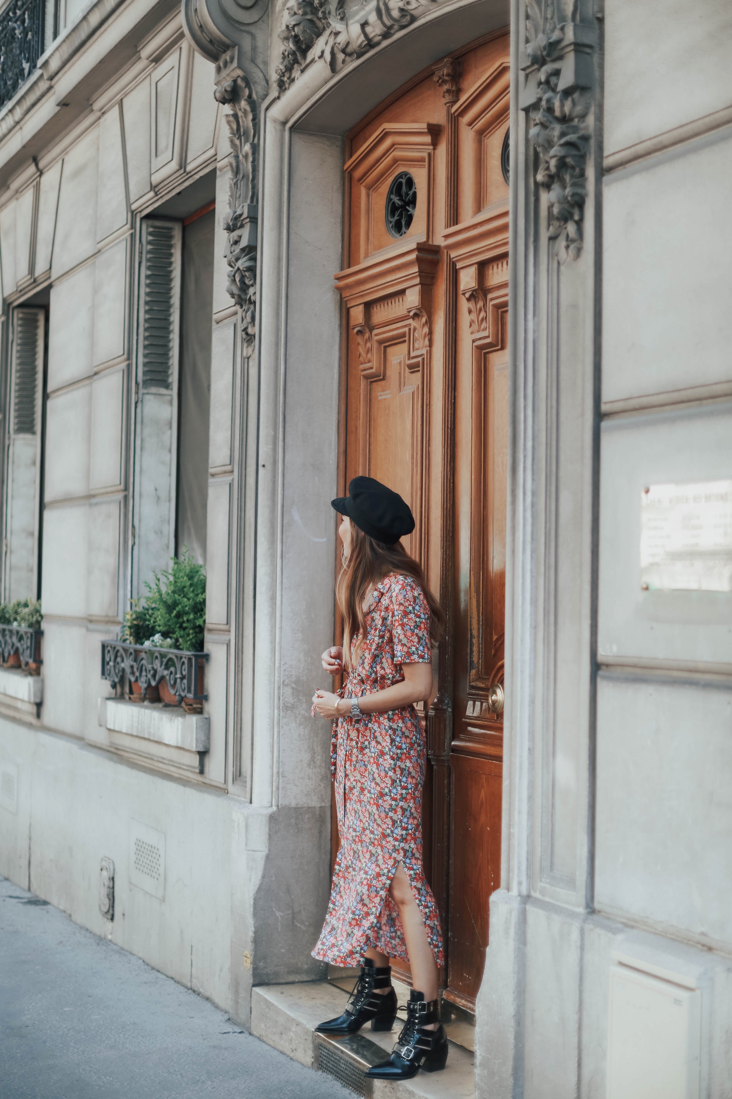 SPRING DRESS IN PARIS